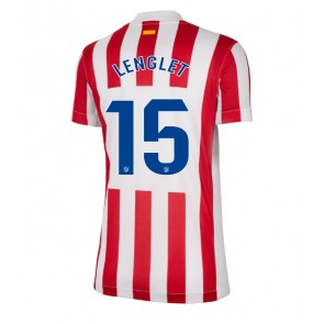 Atletico Madrid Clement Lenglet #15 Domácí Dres pro Dámy 2025-26 Krátkým Rukávem
