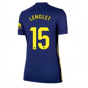Atletico Madrid Clement Lenglet #15 Venkovní Dres pro Dámy 2025-26 Krátkým Rukávem Atletico Madrid Clement Lenglet #15 Venkovní Dres pro Dámy 2025-26 Krátkým Rukávem