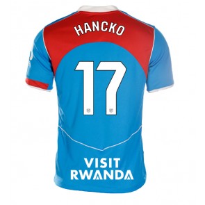 Atletico Madrid David Hancko #17 Alternativní Dres pro Dámy 2025-26 Krátkým Rukávem