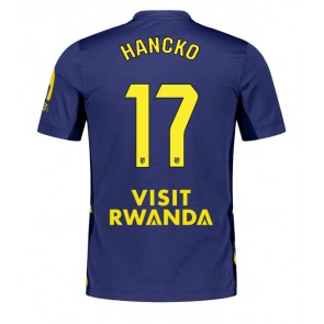 Atletico Madrid David Hancko #17 Venkovní Dres 2025-26 Krátkým Rukávem Atletico Madrid David Hancko #17 Venkovní Dres 2025-26 Krátkým Rukávem