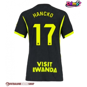 Atletico Madrid David Hancko #17 Venkovní Dres pro Dámy 2026-27 Krátkým Rukávem