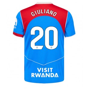 Atletico Madrid Giuliano Simeone #20 Alternativní Dres 2025-26 Krátkým Rukávem Atletico Madrid Giuliano Simeone #20 Alternativní Dres 2025-26 Krátkým Rukávem