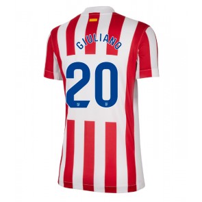 Atletico Madrid Giuliano Simeone #20 Domácí Dres pro Dámy 2025-26 Krátkým Rukávem Atletico Madrid Giuliano Simeone #20 Domácí Dres pro Dámy 2025-26 Krátkým Rukávem