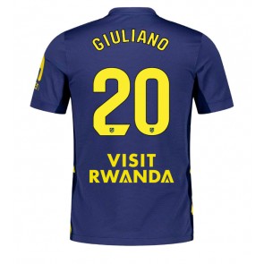 Atletico Madrid Giuliano Simeone #20 Venkovní Dres 2025-26 Krátkým Rukávem Atletico Madrid Giuliano Simeone #20 Venkovní Dres 2025-26 Krátkým Rukávem
