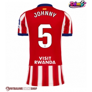 Atletico Madrid Johnny Cardoso #5 Domácí Dres pro Dámy 2026-27 Krátkým Rukávem
