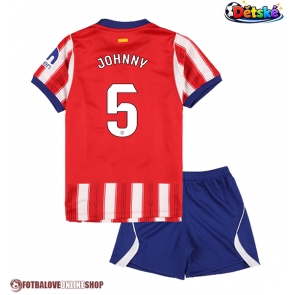 Atletico Madrid Johnny Cardoso #5 Domácí dres komplet pro Děti 2026-27 Krátkým Rukávem (+ Krátké kalhoty)