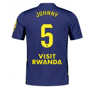 Atletico Madrid Johnny Cardoso #5 Venkovní Dres 2025-26 Krátkým Rukávem Atletico Madrid Johnny Cardoso #5 Venkovní Dres 2025-26 Krátkým Rukávem