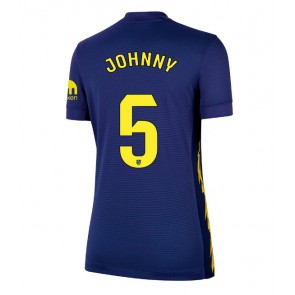 Atletico Madrid Johnny Cardoso #5 Venkovní Dres pro Dámy 2025-26 Krátkým Rukávem