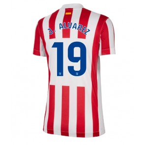 Atletico Madrid Julian Alvarez #19 Domácí Dres pro Dámy 2025-26 Krátkým Rukávem Atletico Madrid Julian Alvarez #19 Domácí Dres pro Dámy 2025-26 Krátkým Rukávem