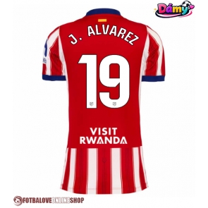Atletico Madrid Julian Alvarez #19 Domácí Dres pro Dámy 2026-27 Krátkým Rukávem