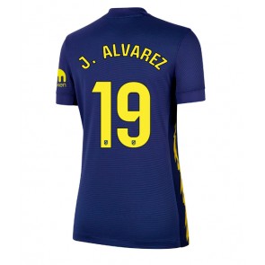 Atletico Madrid Julian Alvarez #19 Venkovní Dres pro Dámy 2025-26 Krátkým Rukávem