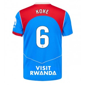 Atletico Madrid Koke #6 Alternativní Dres 2025-26 Krátkým Rukávem Atletico Madrid Koke #6 Alternativní Dres 2025-26 Krátkým Rukávem