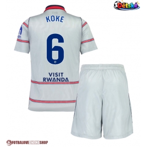 Atletico Madrid Koke #6 Alternativní dres komplet pro Děti 2026-27 Krátkým Rukávem (+ Krátké kalhoty)