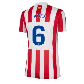 Atletico Madrid Koke #6 Domácí Dres pro Dámy 2025-26 Krátkým Rukávem