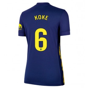 Atletico Madrid Koke #6 Venkovní Dres pro Dámy 2025-26 Krátkým Rukávem
