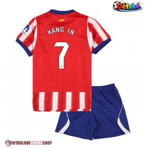 Atletico Madrid Lee Kang-in #7 Domácí dres komplet pro Děti 2026-27 Krátkým Rukávem (+ Krátké kalhoty)