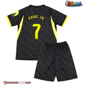 Atletico Madrid Lee Kang-in #7 Venkovní dres komplet pro Děti 2026-27 Krátkým Rukávem (+ Krátké kalhoty)