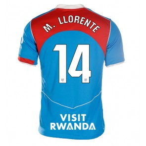 Atletico Madrid Marcos Llorente #14 Alternativní Dres pro Dámy 2025-26 Krátkým Rukávem Atletico Madrid Marcos Llorente #14 Alternativní Dres pro Dámy 2025-26 Krátkým Rukávem