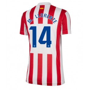 Atletico Madrid Marcos Llorente #14 Domácí Dres pro Dámy 2025-26 Krátkým Rukávem