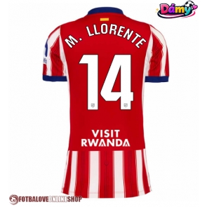 Atletico Madrid Marcos Llorente #14 Domácí Dres pro Dámy 2026-27 Krátkým Rukávem