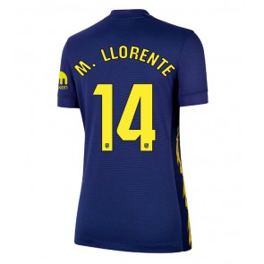 Atletico Madrid Marcos Llorente #14 Venkovní Dres pro Dámy 2025-26 Krátkým Rukávem