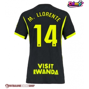 Atletico Madrid Marcos Llorente #14 Venkovní Dres pro Dámy 2026-27 Krátkým Rukávem