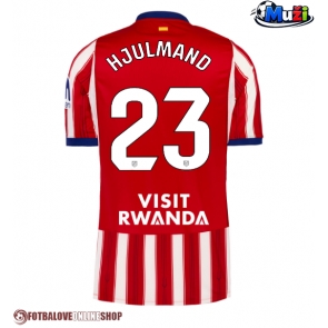 Atletico Madrid Morten Hjulmand #23 Domácí Dres 2026-27 Krátkým Rukávem