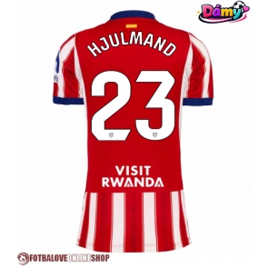 Atletico Madrid Morten Hjulmand #23 Domácí Dres pro Dámy 2026-27 Krátkým Rukávem