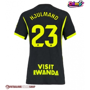 Atletico Madrid Morten Hjulmand #23 Venkovní Dres pro Dámy 2026-27 Krátkým Rukávem