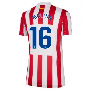 Atletico Madrid Nahuel Molina #16 Domácí Dres pro Dámy 2025-26 Krátkým Rukávem