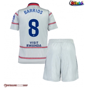 Atletico Madrid Pablo Barrios #8 Alternativní dres komplet pro Děti 2026-27 Krátkým Rukávem (+ Krátké kalhoty)