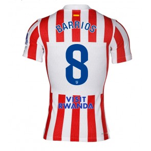 Atletico Madrid Pablo Barrios #8 Domácí Dres 2025-26 Krátkým Rukávem Atletico Madrid Pablo Barrios #8 Domácí Dres 2025-26 Krátkým Rukávem