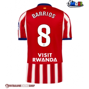 Atletico Madrid Pablo Barrios #8 Domácí Dres 2026-27 Krátkým Rukávem