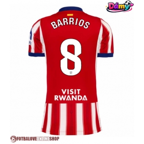 Atletico Madrid Pablo Barrios #8 Domácí Dres pro Dámy 2026-27 Krátkým Rukávem