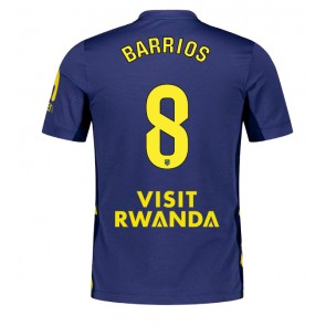 Atletico Madrid Pablo Barrios #8 Venkovní Dres 2025-26 Krátkým Rukávem Atletico Madrid Pablo Barrios #8 Venkovní Dres 2025-26 Krátkým Rukávem
