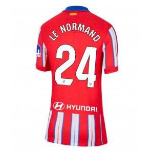 Atletico Madrid Robin Le Normand #24 Domácí Dres pro Dámy 2024-25 Krátkým Rukávem