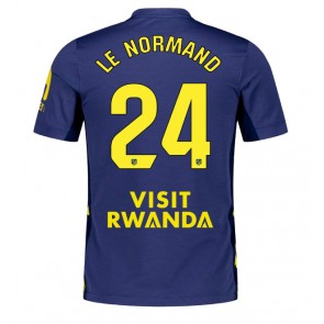 Atletico Madrid Robin Le Normand #24 Venkovní Dres 2025-26 Krátkým Rukávem Atletico Madrid Robin Le Normand #24 Venkovní Dres 2025-26 Krátkým Rukávem