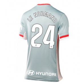 Atletico Madrid Robin Le Normand #24 Venkovní Dres pro Dámy 2024-25 Krátkým Rukávem