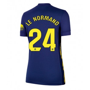Atletico Madrid Robin Le Normand #24 Venkovní Dres pro Dámy 2025-26 Krátkým Rukávem