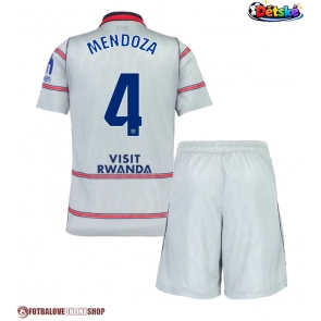 Atletico Madrid Rodrigo Mendoza #4 Alternativní dres komplet pro Děti 2026-27 Krátkým Rukávem (+ Krátké kalhoty)