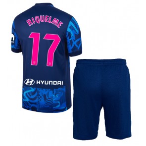 Atletico Madrid Rodrigo Riquelme #17 Alternativní dres komplet pro Děti 2024-25 Krátkým Rukávem (+ Krátké kalhoty)