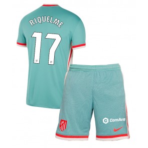 Atletico Madrid Rodrigo Riquelme #17 Venkovní dres komplet pro Děti 2024-25 Krátkým Rukávem (+ Krátké kalhoty)