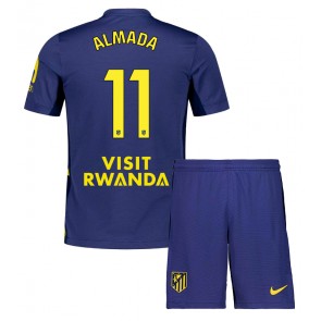 Atletico Madrid Thiago Almada #11 Venkovní dres komplet pro Děti 2025-26 Krátkým Rukávem (+ Krátké kalhoty)