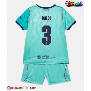 Barcelona Alejandro Balde #3 Alternativní dres komplet pro Děti 2026-27 Krátkým Rukávem (+ Krátké kalhoty)