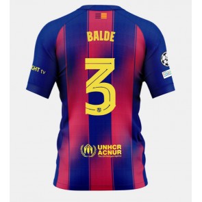 Barcelona Alejandro Balde #3 Domácí Dres 2025-26 Krátkým Rukávem Barcelona Alejandro Balde #3 Domácí Dres 2025-26 Krátkým Rukávem