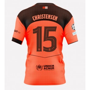 Barcelona Andreas Christensen #15 Alternativní Dres 2025-26 Krátkým Rukávem