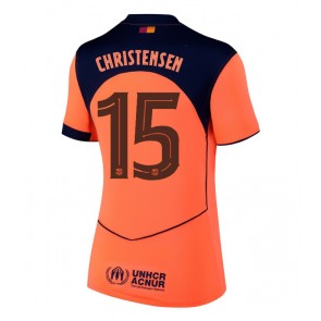 Barcelona Andreas Christensen #15 Alternativní Dres pro Dámy 2025-26 Krátkým Rukávem
