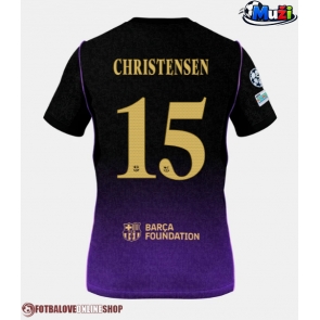 Barcelona Andreas Christensen #15 Venkovní Dres 2026-27 Krátkým Rukávem