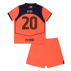 Barcelona Dani Olmo #20 Alternativní dres komplet pro Děti 2025-26 Krátkým Rukávem (+ Krátké kalhoty)