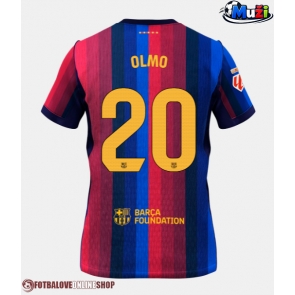 Barcelona Dani Olmo #20 Domácí Dres 2026-27 Krátkým Rukávem